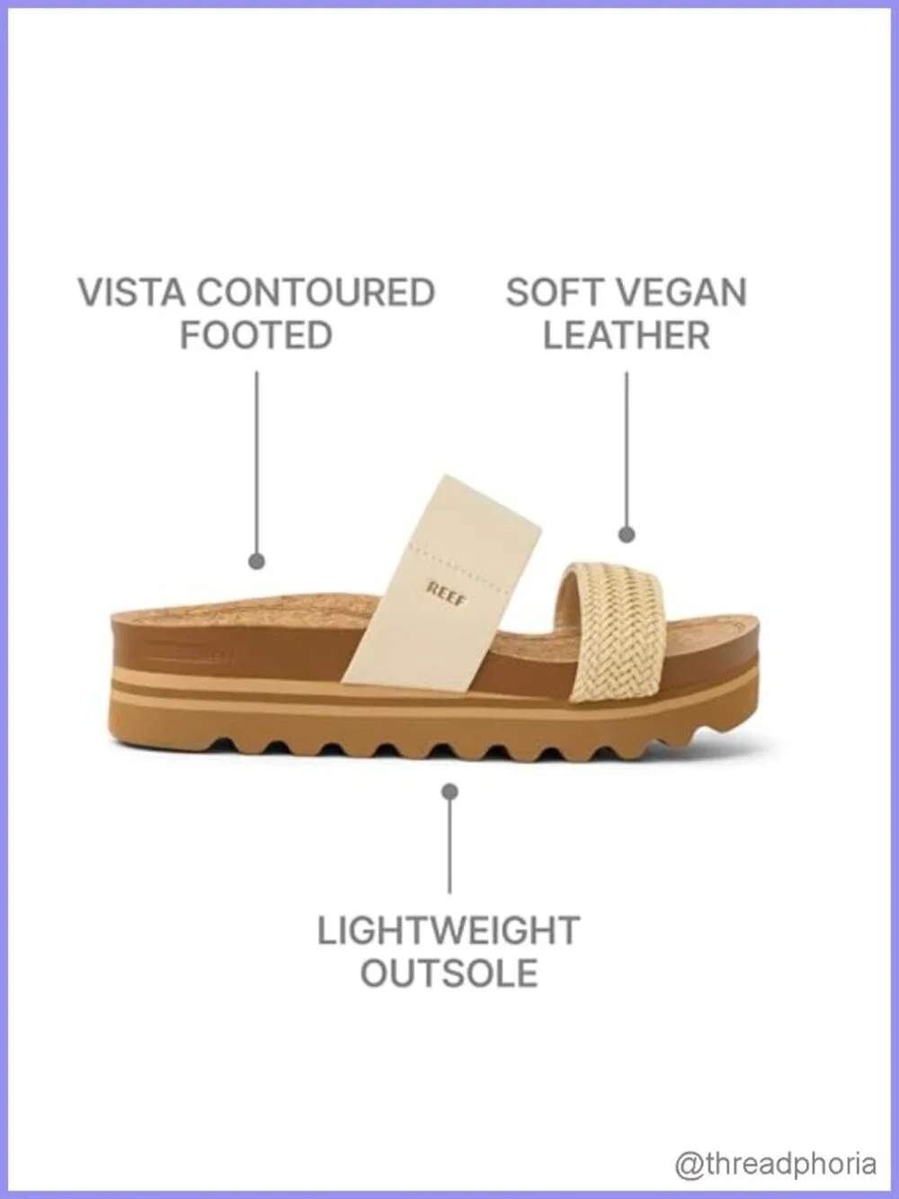 Womens Platform Slide Sandals Faux Leather Arch Support Cushion Footbed Casual